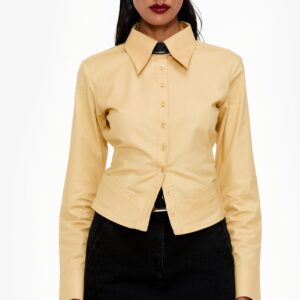 Pleated Tailored Shirt