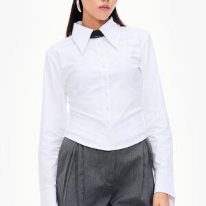Pleated Tailored Shirt